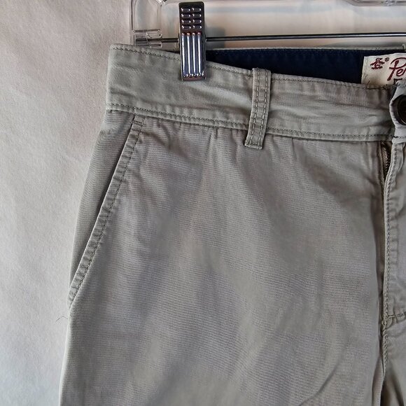 Original Penguin Pants Mens 30x32 Beige Chino Khaki Straight Preppy Classiccore - Picture 4 of 11
